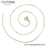 44635 Wholesale Xuping Jewelry Fashion 14K Gold-Plated Men's Necklace in Environmental Copper Alloy