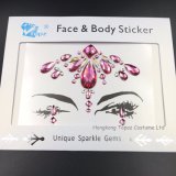 Adhesive Face Eye Glitter Stickers Gems Rhinestone Temporary Tattoo Body Jewels Festival Party (SR-46)