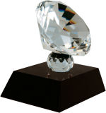 Diamond Crystal Medal-Black Base
