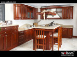 2015 Newstyle Classic Solid Wood Kitchen Cabinet