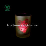 Color Double Wall Glass Candle Votive by SGS (DIA 8*10.5...)