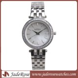 Ladies Dress Wristwatches, Classic Crystal Silver Bracelet Women Watch