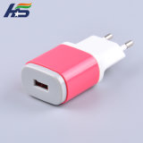 Colorful EU/USA Plug Portable USB Wall Charger for iPhone