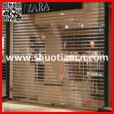 Automatic Transparent Polycarbonate Rolling Shutter/Polycarbonate Roll up Door/Transparent Roller Shutter (st-03)