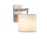 Metal Wall Lamp with Fabric Shade (WHW-735)