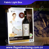 Portable Aluminum Frame Slim Fabric LED Light Box Sign