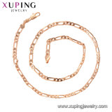 44779 Elegant Gold-Plated Jewelry Necklace 50-55cm Length China for Women