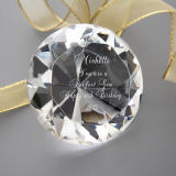 Clear White Crystal Glass Diamond for Wedding Guest Gifts