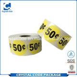 Reliable with Competitive Price Pricing Stickers Labels