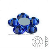 Ss6 Ss8 Ss10 Ss12 Czech Crystal Bead Non Hotfix Glass Stone (FB-sapphire)