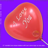 Inflatable Colour Printed Heart Shape Balloon for All Festivals