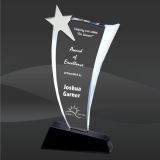 Star Topper Crystal Award (D-CRY351, D-CRY352, D-CRY353)