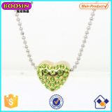 Sparkling Crystal Love Heart Pendant Necklace #Scn004