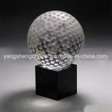 Clear K9 Optical Craft Crystal Sphere Transparent Ball with Globe