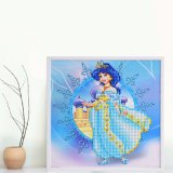 Factory Direct Wholesale New Children DIY Crystal Modern Flower Wall Art Canvas Home Decoration FT-104
