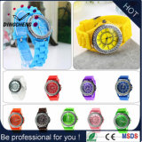 Geneva Silicone Jelly Wristband Quartz Analog Wrist Watch (DC-1247)