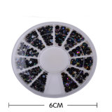Cheapest Price Black Crystal Ab Stone, More Size Avaiable DIY Nail Decoration