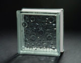 190*190*80mm Rain Glass Block with AS/NZS 2208