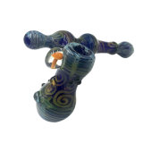Colorful OEM Service Water-Drop Martian Glass Bubbler for Smoking (ES-HP-521)