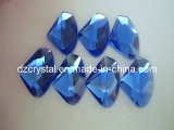 Anisotropic Glass Flat Back Jewelry Beads