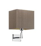 Metal Wall Lamp with Fabric Shade (WHW-761)