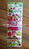 Pink Girl Scrapbook Handmade Paper Craft Adhesive 3D Stickers