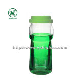 Color Glass Bottle by BV, SGS (7.5*9*19 545ML)