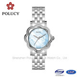 Stainless Steel Watch Free Size Bangle Watch Lady Dress Rhinestone Quartz Watch