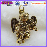 Fashion Design Gold Plated Metal Baby Angels Charms #18367