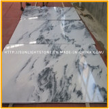 Polished New White Marble Tiles for Kitchen/Bathroom Floor and Wall