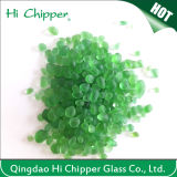 Light Green Terrazzo Glass Beads
