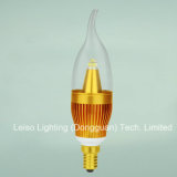 E14/B15 5W Scob CREE Chips 330degree LED Candle Lamp (J)