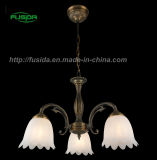 2013 Popular Die-Casting Chandelier Lighting with Glass (D-8105/3)