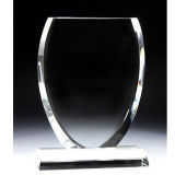 High Grade Crystal Shield Trophy Award