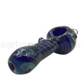 Colorful Tobacco Glass Spoon Pipes Dry Herb Hand Pipes (ES-HP-350)