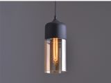 American Country Style Loft Retro Personality Glass Pendant Light with 1 Light