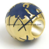 Gold Plating Silver Jewelry Earth Beads
