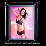 Acrylic Display Photo Frame for Crystal LED Light Box with Screw