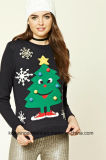 Lovely Holiday Christmas Tree Wind Printed Sweaters (W18-245)