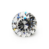 Wholesale Premium Quality Small Round Diamond Cut 100 Facets White Loose Cubic Zirconia