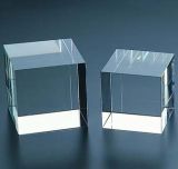 Optical K9 Clear Crystal Cube, Crystal Block