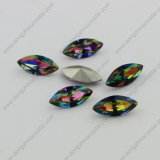 Crystal Ab Stones Horse Eye Loose Crystal Beads (DZ-3017)