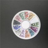 12 Color Drop Crystal DIY Nail Decoration OEM and ODM
