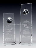 Crystal Globe Tower Award Trophy (NU-CW803)