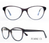 Four Color Acetate Lady Eyeglass Optical Frame
