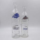 Wholesale 500ml Decorative Tequila Vodka Whisky Glass Bottle