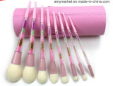 Crystal Gilt Shiny Make up Brush Set 8 PCS with OPP Bag or Cylinder Box