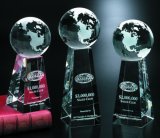 Globe Optical Crystal Award (CA-1206)