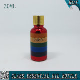 1oz 30 Ml Gold Cap Rainbow Cosmetic Glass Bottles
