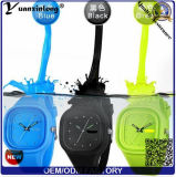 Yxl-107 2016 Jelly Silicone Watch, Watch Women Ladies Candy Color Dress Wrist Watch Sport Casual Men's Watch Gift